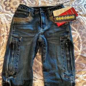 Motorcycle jeans protective riding gear